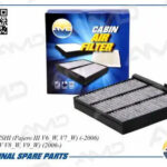 Фильтр салонный (угольный) MITSUBISHI Pajero III V6_W, V7_W, -2006, Pajero IV V8_W, V9_W, 2006- AMDJFC79C AMD