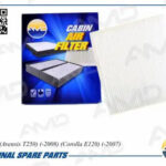 Фильтр салонный TOYOTA Avensis T250, -2008, Corolla E120, -2007 AMDJFC95 AMD