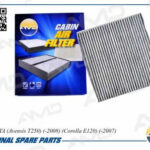 Фильтр салонный (угольный) TOYOTA Avensis T250, -2008, Corolla E120, -2007 AMDJFC95C AMD