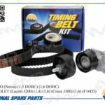 Комплект ГРМ (ремень ГРМ +два ролика) DAEWOO Nexia, 1,5 DOHC, 1,6 DOHC, CHEVROLET Lacetti J200, 1,4, 1,6, Cruze J300, 1,6, F16D3,  AMDKITBR7 AMD