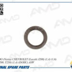 Сальник коленвала передний DAEWOO Nexia, CHEVROLET Lacetti J200, 1,4, 1,6, Aveo T200, T250, 1,4, DOHC, ASW AMDSG232 AMD