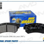 Колодки тормозные дисковые зад AMD BF185