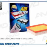 Фильтр воздушный CHEVROLET Aveo T300, F16D4, Cobalt, 2011-, Ravon R4, 2015- AMDFA152 AMD