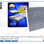 Фильтр салонный (угольный) HYUNDAI Sonata NF, -2009, Sonata YF, 2,4, 2009-, Santa Fe CM, 2006-, KIA Magentis II GE, -2010 AMDFC34C AMD