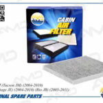 Фильтр салонный (угольный) HYUNDAI Tucson JM, 2004-2010, KIA Sportage JE, 2004-2010, Rio JB, 2005-2011 AMDFC28C AMD