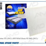 Фильтр салонный KIA Optima TF, 2012-, HYUNDAI Santa FE DM, 2012- AMDFC173 AMD