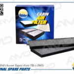 Фильтр салонный угольный (2шт) HYUNDAI Accent Tagaz, Getz TB, -2005 AMDFC17C AMD