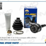 ШРУС наружный (T25/T22/ABS48) с кольцом ABS HYUNDAI Solaris RB, 1.4, 1.6, с кольцом ABS, 2010-, KIA Rio UB, 2011-, с кольцом ABS AMDSH133 AMD