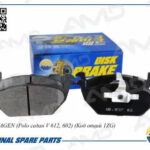 Колодки тормозные дисковые VOLKSWAGEN Polo седан V 612, 602, Код опций 1ZG AMDBF387 AMD