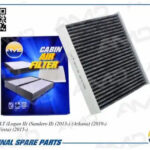 Фильтр салонный (угольный) RENAULT Logan II, Sandero II, 2013-, Arkana, 2019-, LADA Vesta, 2015- AMDFC738C AMD