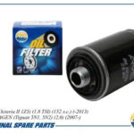 Фильтр масляный GEELY Atlas, 1,8T, 2016-, SKODA Octavia II 1Z3, 1.8 TSI, 152 л.с., -2013, VOLKSWAGEN Tiguan 5N1, 5N2, 2,0, 2007-, CA,  AMDFL722 AMD