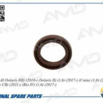 Сальник коленвала передний HYUNDAI Solaris RB, 2010-, Solaris II, 1,6, 2017-, Creta, 1,6, 2016-, KIA Rio UB, 2011-, Rio IV, 1,6, 2017- AMDSG184 AMD