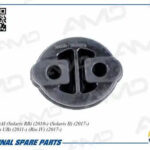 Резинка крепления глушителя HYUNDAI Solaris RB, 2010-, Solaris II, 2017-, KIA Rio UB, 2011-, Rio IV, 2017- AMDSB1621 AMD