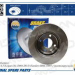 Диск тормозной передний (вентилируемый) RENAULT Logan LS, 2004-2015, Sandero BS0, 2007-, LADA Largus, вентилируемый AMDBD255 AMD