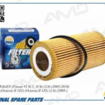 Фильтр масляный VOLKSWAGEN Passat VI 3C2, 3C6, 2,0, 2005-2010, SKODA Octavia II 1Z3, Octavia II 1Z5, 2,0, 2005- AMDFL121 AMD