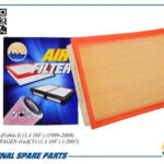 Фильтр воздушный SKODA Fabia I, 1,4 16V , 1999-2008, VOLKSWAGEN Golf V, 1,4 16V , -2007 AMDFA743 AMD