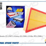 Фильтр воздушный FORD Mondeo IV, 2007-, Galaxy II, 2006-, S-Max WS, 2006- AMDFA749 AMD