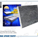 Фильтр салонный (угольный) SUZUKI Grand Vitara II JT, 2005-, Grand Vitara FT, GT, 2.0 TD, -2005 AMDJFC94C AMD