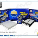 Комплект фильтров (масл.+возд.+салон.) HYUNDAI Creta, 1,6, 2,0, 2016- AMDSETF138 AMD