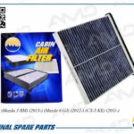 Фильтр салонный (угольный) MAZDA Mazda 3 BM, 2013-, Mazda 6 GJ, 2012-, CX-5 KE, 2011- AMDFC756C AMD