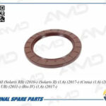 Сальник коленвала задний HYUNDAI Solaris RB, 2010-, Solaris II, 1,6, 2017-, Creta, 1,6, 2016-, KIA Rio UB, 2011-, Rio IV, 1,6, 2017- AMDSG159 AMD