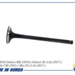 Клапан двигателя выпускной HYUNDAI Solaris RB, 2010-, Solaris II, 1,6, 2017-, Creta, 1,6, 2016-, KIA Rio UB, 2011-, Rio IV, 1,6, 2017- AMDHDVL12 AMD