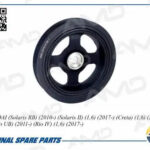 Шкив коленвала HYUNDAI Solaris RB, 2010-, Solaris II, 1,6, 2017-, Creta, 1,6, 2016-, KIA Rio UB, 2011-, Rio IV, 1,6, 2017- AMDDP49 AMD