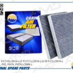 Фильтр салонный (угольный) (2 шт) BMW 5 VI F10, 2010-, 5 VI F11, 2010-, 6 III F13, 2010-, 7 V F01, F02, F01N, F02N, 2008- AMDFC777C AMD