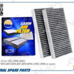 Фильтр салонный угольный 2шт AMD FC795C