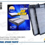 Фильтр салонный (угольный) (2 шт) TOYOTA Land Cruiser VI J100, 1998-2007, LEXUS LX II UZJ100, 2002-2007 AMDFC796C AMD