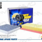 Комплект фильтров (масл.2630035504 + возд.28113H8100 + салон.уг.97133D1000) Premium AMD SETF139C