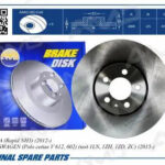 Диск переднего тормоза (288 мм) Premium AMD BD328