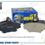 Колодки тормозные дисковые перед AMD BF585