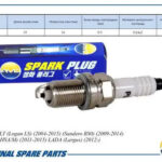 Свеча зажигания 7700500155/BKR-6EZ (1 электрод массы) (Nickel) AMD PL51