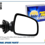 Зеркало заднего вида правое механическое (большое) AMD HD24