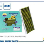 Фильтр салонный (антибактериальный, угольный) AMD FC911A