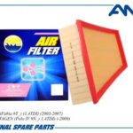 Фильтр воздушный SKODA Fabia 6Y_, 1,4TDI, 2003-2007, VOLKSWAGEN Polo IV 9N_, 1,4TDI, -2009 AMDFA741 AMD