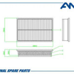 Фильтр воздушный AMD FA973