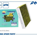 Фильтр салонный 77364561 (антибактериальный, угольный) AMD FC952A