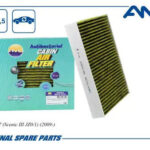 Фильтр салонный 272778980R (антибактериальный, угольный) AMD FC967A