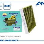 Фильтр салонный 72880-FE000 (антибактериальный, угольный) AMD FC969A