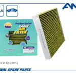 Фильтр салонный 31497285 (антибактериальный, угольный) AMD FC976A