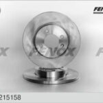 Диск тормозной VW Golf 91-99, Passat 88-97, Caddy II 95-04, Seat Inca 95-, Toledo 95-99 FENOX