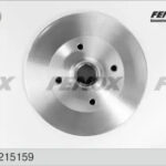 Диск тормозной VW Golf 83-03, Jetta 84-91, Passat 83-97, Polo 96-01, Vento 91-98, Seat Cordoba 93-99 FENOX