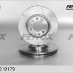 Диск тормозной Peugeot 407 I, SW (6D,E,C) 04-08, 407 II, SW 08-, 607 (9D) 00- FENOX