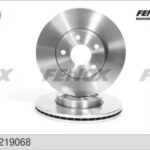 Диск тормозной Ford Focus II 04-, C-MAX 03-, Volvo C30 06-, C70 06-, S40 04-, V50 04- FENOX