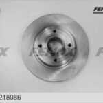 Диск тормозной Renault Clio 05-, Grand Modus 08-, Megane 02-08, Modus 04- FENOX