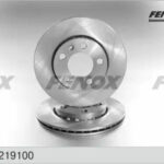Диск тормозной Skoda Fabia 99-, Fabia Combi 00-, Fabia Praktik 03-, VW Polo 01- FENOX