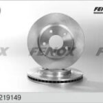 Диск тормозной Dodge Caliber 06-, Mitsubishi Lancer 08- FENOX