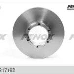 Диск тормозной Mercedes-Benz (711,714D,809D,815D,811D,814D) 86-94 FENOX